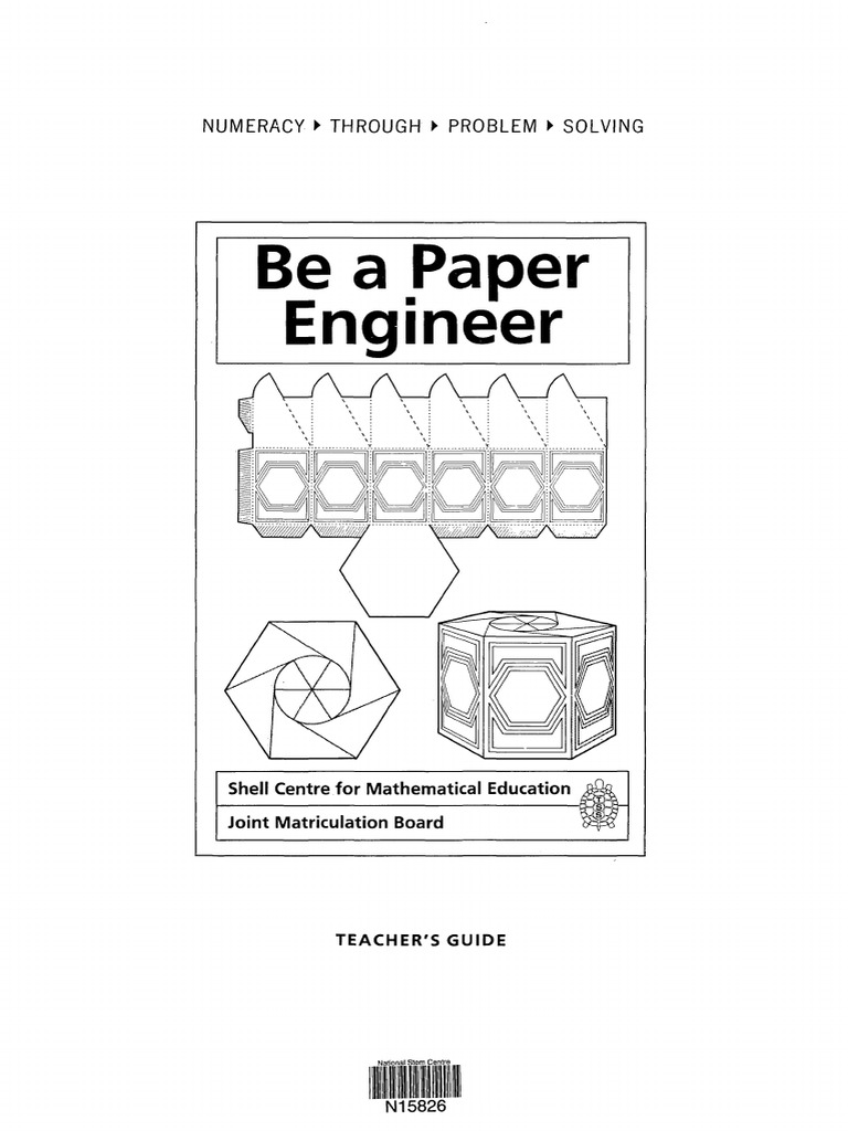 3632-Be A Paper Engineer Teachers Guide | PDF | Modularity | Teachers