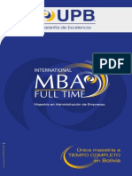 Brochure MBA Digital 2014