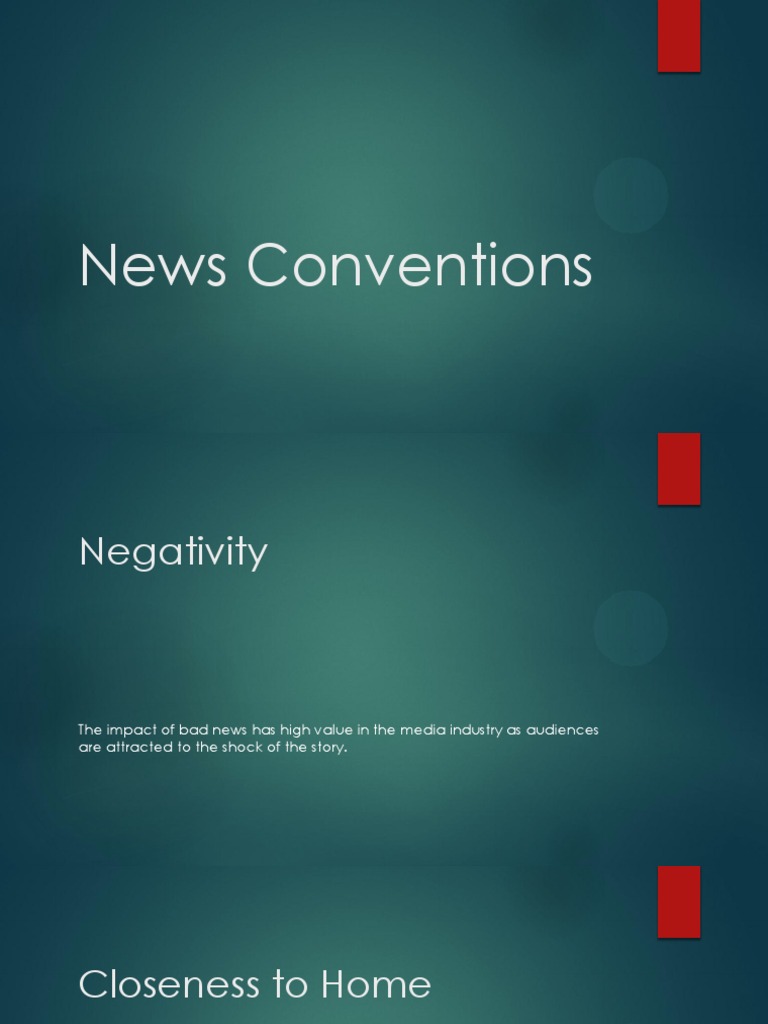 News Conventions | PDF | Politics | Social Science