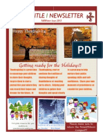 Fallwinter Newsletter 2013