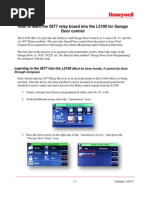 Download Honeywell L5100 Garage Door Control by Alarm Grid Home Security and Alarm Monitoring SN186311640 doc pdf