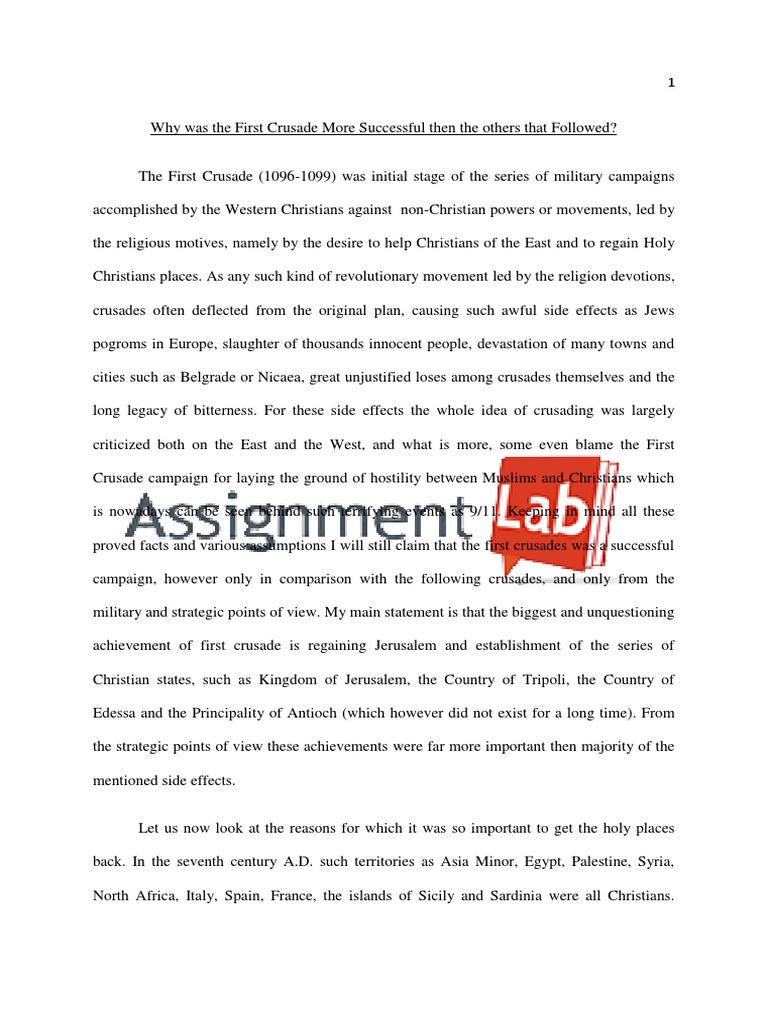 Children's crusade picture