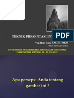Teknik Presentasi Interaktif - Yan Bandung