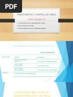 Presupuestos y Control de Obras