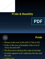 Pride & Humility