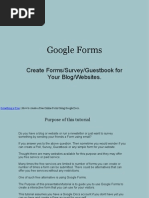 Google Forms