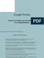 Google Forms