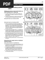 ABS System Skoda Fabia