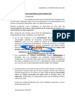 Comunicado Público sobre la BECA UCN