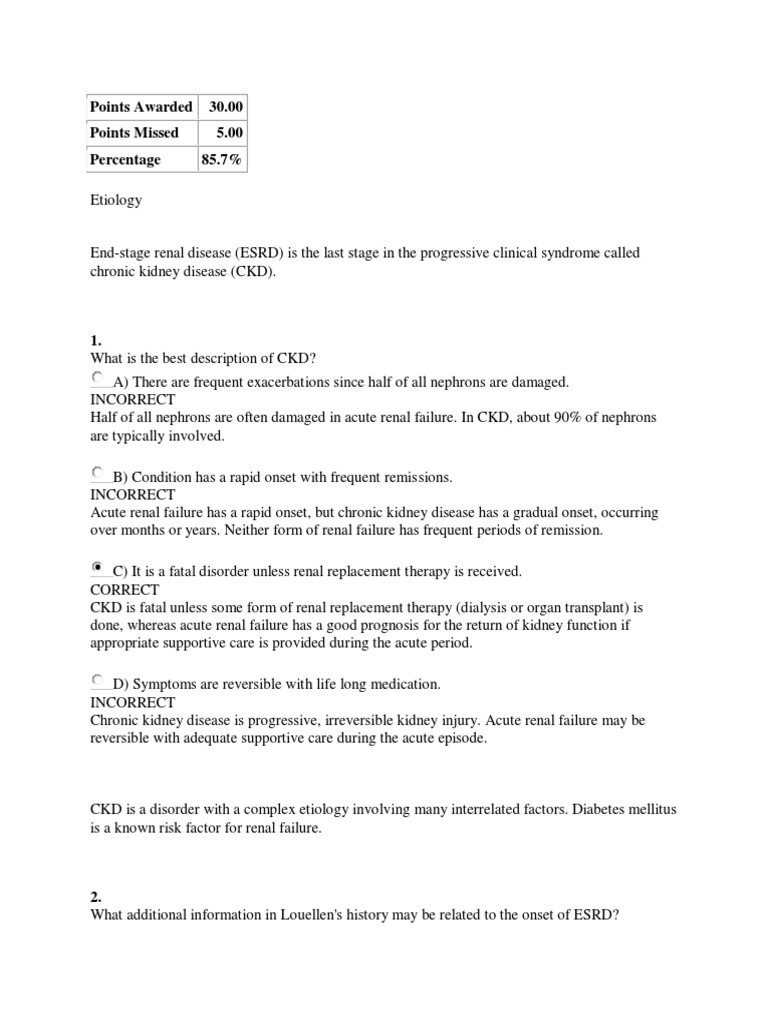 CKD2 Chronic Kidney Disease Hemodialysis