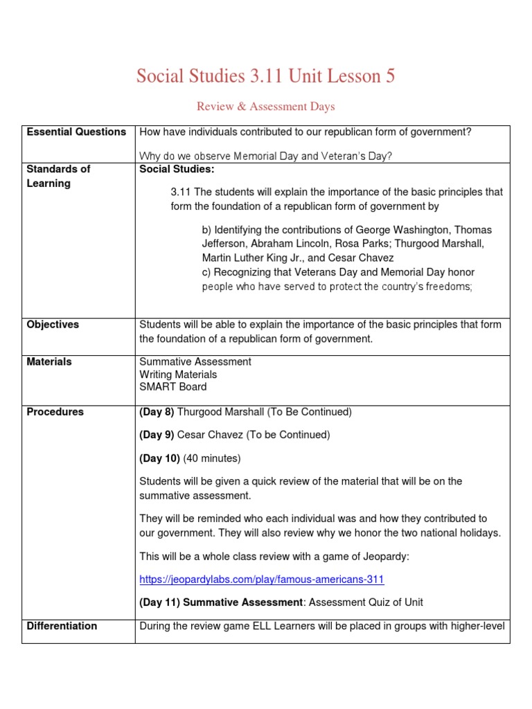 Ss Lesson 5 | PDF