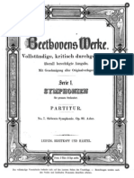 Beethoven Werke Breitkopf Serie 1 No 7 Op 92
