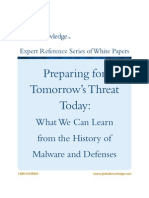 History of Malware Defense