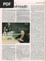Download Article on Amway in Business India Magazine by The entrepreneur SN18634706 doc pdf