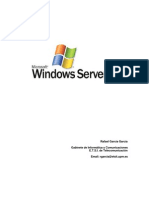 Microsoft Windows 2003 Server Manual