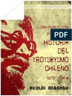 Nico Miranda Contribucion Historial Trotskysmo Chileno 1929 1964