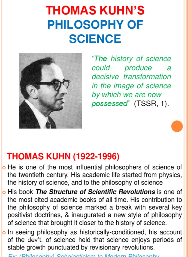 Thomas Kuhn | PDF | Paradigm | Falsifiability