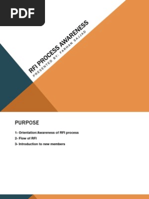 RFI Process