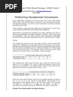 01.performing Hexadecimal Conversions