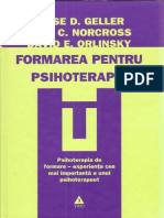 Formarea Pentru Psihoterapie