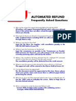 Automated Refund FAQs