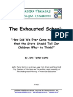 Gatto - The Exhausted School, An Essay