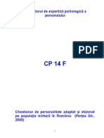 Caiet CP14 F
