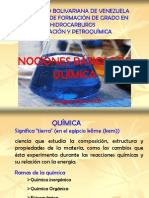 Nociones Básicas de Química