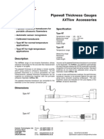 Pipewall Thickness Gauges Accessories: Katflow