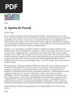 A Aposta de Pascal