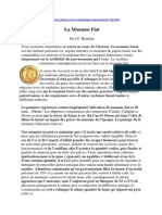 La Monnaie Fiat- A Lire