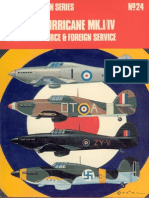 Osprey Aircam Aviation Series 24 - Hawker Hurricane MK I-IV in Royal Air Force & Foreign Service
