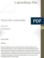 Desarrollo Sustentable: Alumno: Facilitador