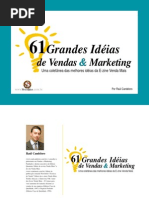 61 Ideias Vendas Marketing