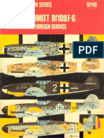 Osprey Aircam Aviation Series 40 - Messerschmitt BF 109 F-G in Luftwaffe and Foreign Service Vol 2