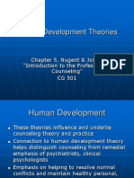 CG 501 CH 5 Human Development Theories