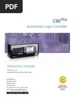 Automation Logic Controller: Instruction Manual