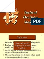 Tactical Decision Making