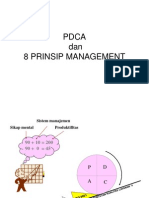 A-50 PDCA & 8 Prinsip Manajemen