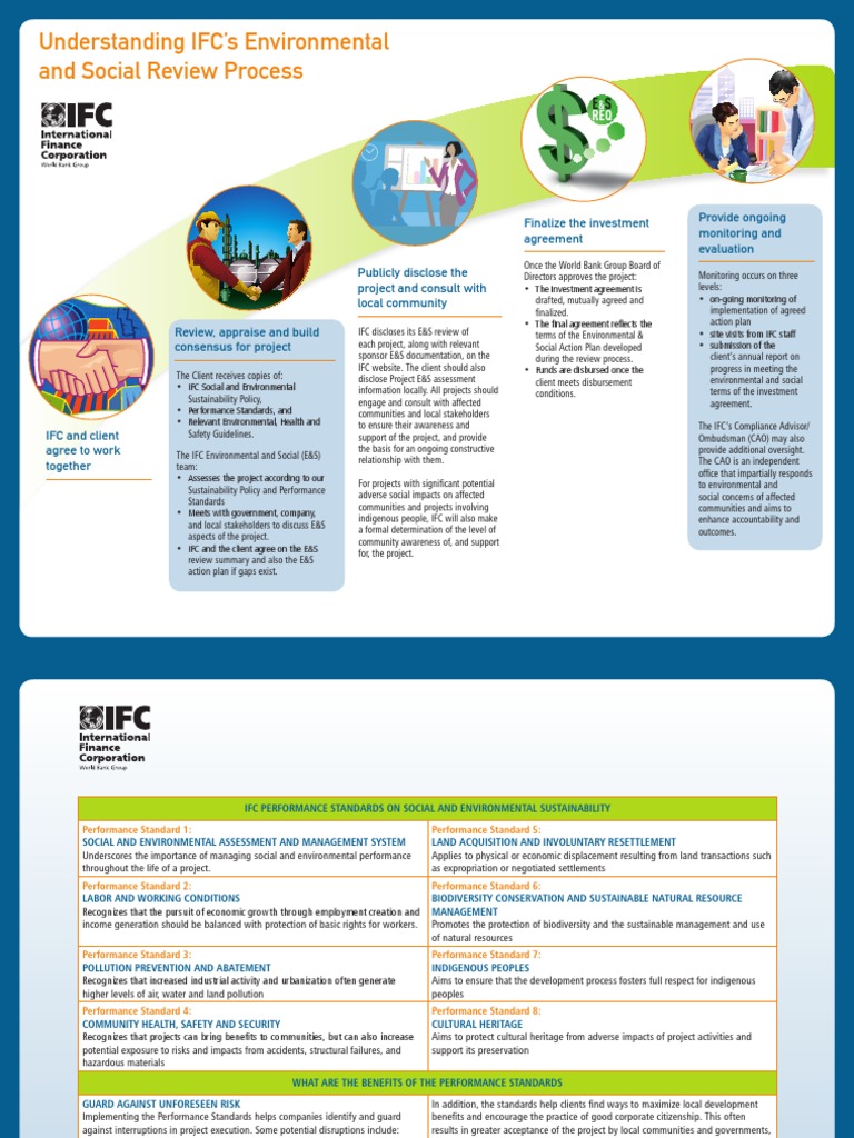 IFC's E&S Review: A Guide for Stakeholders | PDF | World Bank Group ...