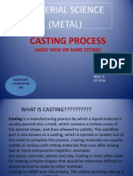 CASTING PROCESS Jitendra Pathak