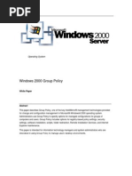 Windows Group Policy Information