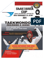 Proposal Taekwondo Smatarda Cup 2014
