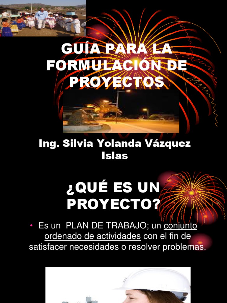 Guía para La Formulación de Proyectos | PDF