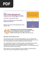 Solis waste management Article Ques 1