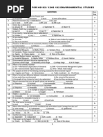 Hs102-Environmental Studies Question Bank