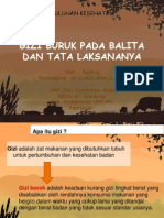 Gizi Buruk Pada Balita Dan Tata Laksananya