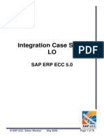 Integration Case Study LO: Sap Erp Ecc 5.0