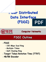 Fiber Distributed Data Interface (FDDI) : Computer Networks