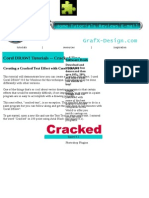Corel DRAW! Tutorials - How to Create a Cracked Text Effect